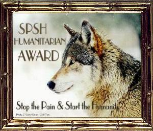 Stop the Pain Award humaneaward.JPG
